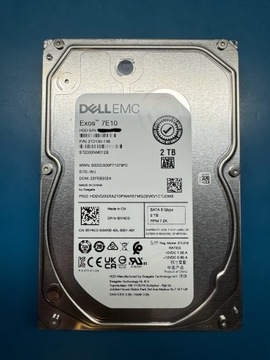 Dysk HDD serwerowy Seagate / Dell Exos 7E10 2TB