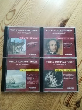 Wielcy kompozytorzy Mendelssohn 4 szt