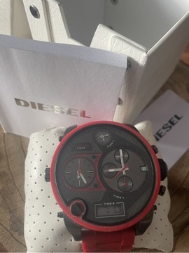 Diesel DZ7279 zegarek męski mr. Daddy czerwony