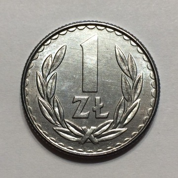 1 zł złoty 1987 zzm