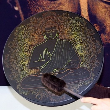 Szamański bęben “Buddha Drum" 20'' z futerałem