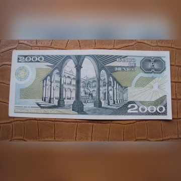 MEKSYK 2000 Pesos 1987 Justo Sierra