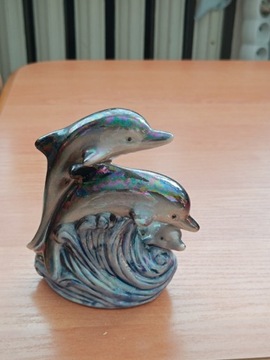 Delfiny ceramika 
