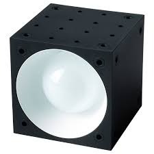 IKEA FREKVENS Reflektor LED, czarny/biały