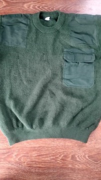 Sweter policja Niemcy olive gr.60