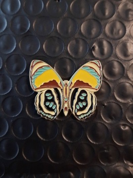 Motyl motylek broszka przypinka odznaka pin wpinka