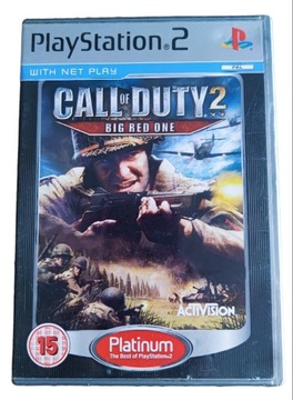 Call of Duty 2: Big Red One PlayStation 2 Pudełko