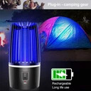 Bug Zapper Mosquito Killer i Lampa LED akumlatorem