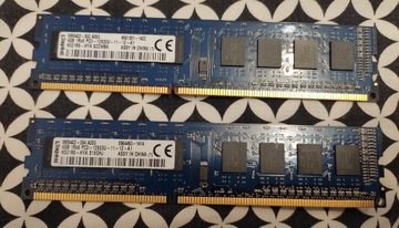 Pamięć RAM 2x4 GB DDR3 Kingston | 1600 | PC3-12800