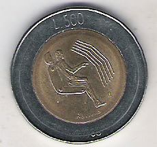 San Marino 500 lira 1986