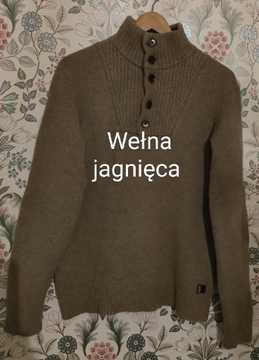 Sweter męski 100% wełna 