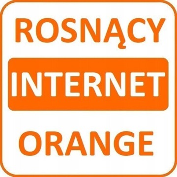 Starter Orange Free 30 Rosnący internet Orange