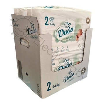 Pieluszki pampersy Dada Pure Care 2 | 140 szt.