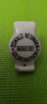 Porcelanka Oswald Neumann Brauerei Goldberg Schl.