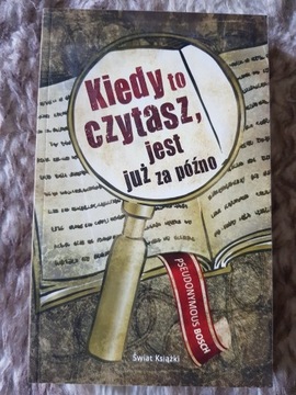 Kiedy to czytasz, jest już za późno. Pseudonymous