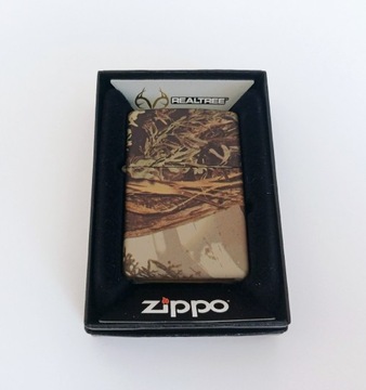 Nowa zippo Kamuflaż Realtree z 2011 roku