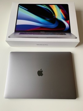 Laptop MacBook Pro 16 " Intel Core i9 16 GB SZARY