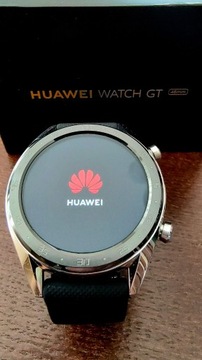 Huawei Watch GT srebrny - stan bdb