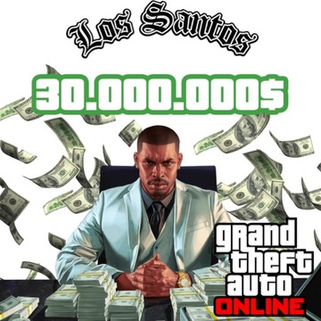 30m GTA V PC pieniądze , money , kasa