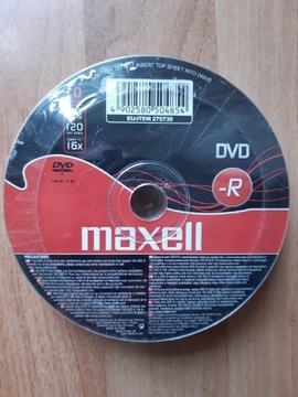 Płyty DVD -R Maxell, 4,7GB, 16x,op.10 szt.