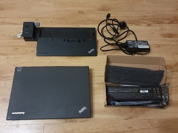 Laptop Lenovo X240 i5 8GB/240GB SSD + stacja dok.