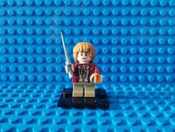 Minifigurka kompatybilna z LEGO Bilbo Baggins Hobbit Władca pierścieni LOTR
