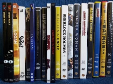 Filmy DVD - różne tytuły - od 7 zł