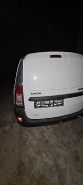 Dacia Logan VAN drzwi tył prawe