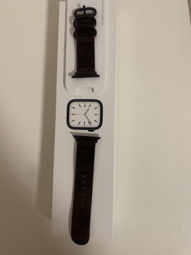 Pasek skórzany do Apple Watch 45mm