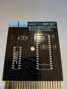 Płytka PCB kartridża Black Box v9 Commodore