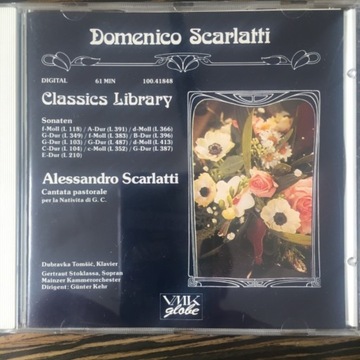 Scarlatti Domenico i Aleksandro   CD 