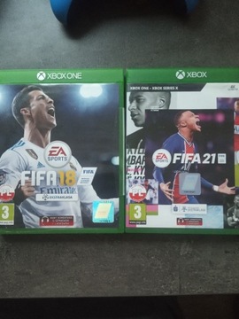 FIFA 21 + FIFA18  XBOX ONE