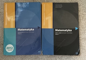 Matematyka 1 podr i ćw Kurczab Świda