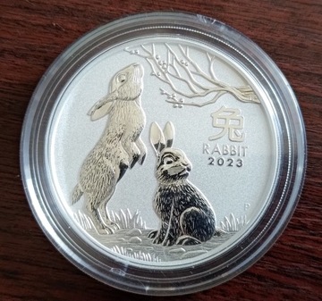 LUNAR 3 Rok Królika 2023r 2oz 