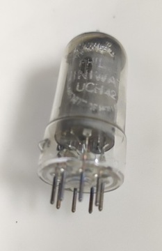 Lampa elektronowa UCH42 Philips MINIWATT. 