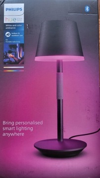 Philips Hue Go portable lamp czarna lampka