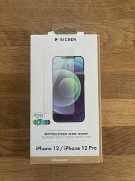 szkło ochronne 9H iPhone 12/ iPhone 12 Pro Bigben