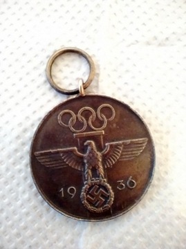 Medal Olimpijski Berlin 1936 Trzecia Rzesza Niemcy