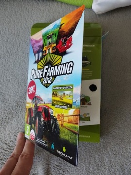 Pure Farming 2018 PL CD + DLC Mapa Niemiec 