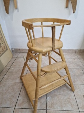 Krzesełko składane dla dzieci ze stolikiem