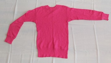 Sweter dziecięcy – LONG – różowy