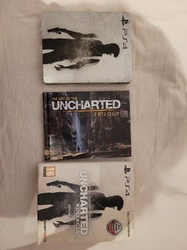 Uncharted trylogia kolekcja edycja specjalna steelbook bez gry