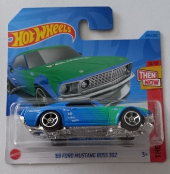 Hot wheels '69 Ford Mustang Boss 302