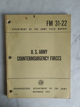 US Army Countersurgency Forces 1963