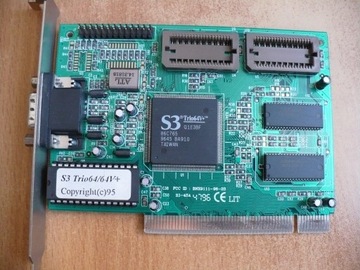 Karta graficzna  S3 Trio64V+ na PCI