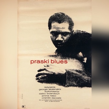 Bronisław Zelek - Praski Blues '65 plakat oryginał