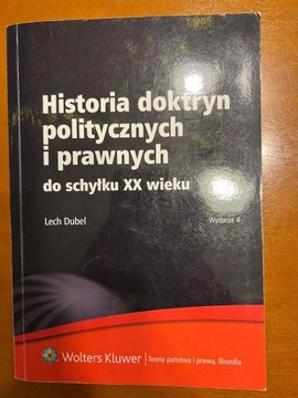 Historia Doktryn Politycznych i Prawnych