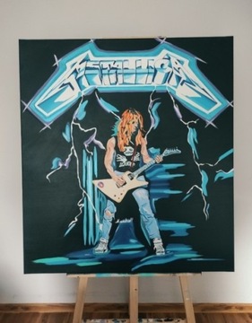 Metallica obraz klasyk 100x110 na płótnie 