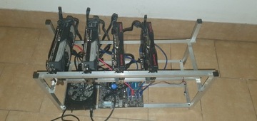 KOPARKA KRYPTOWALUT 190 Mh/s 4 x RX RADEON 6700 XT