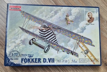 Fokker D.VII (OAW), Mid. - Roden 1/72